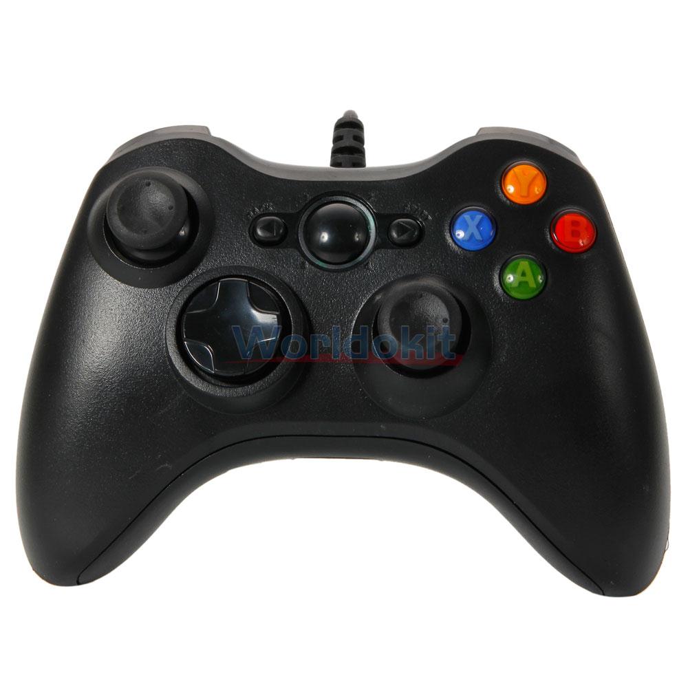 Wired USB Remote Game Controller for PC Windows Computer Black eBay